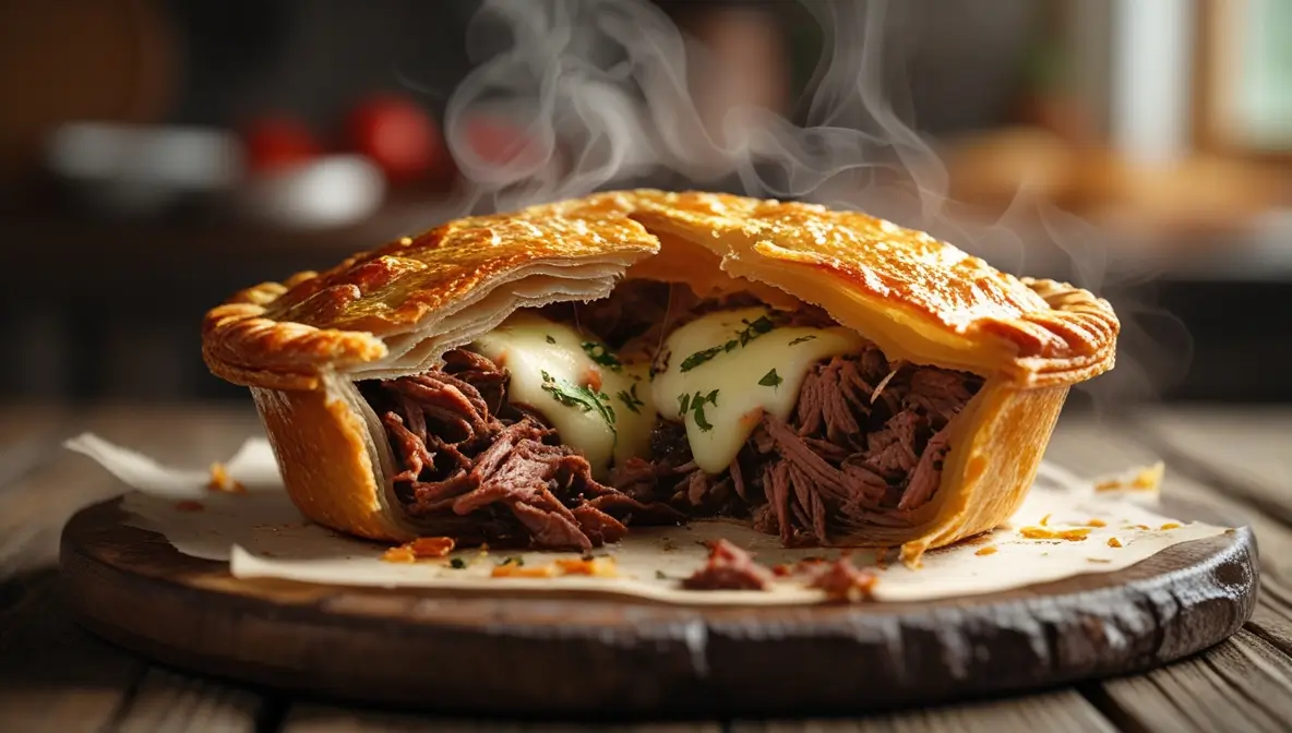Como fazer empadão de carne seca
