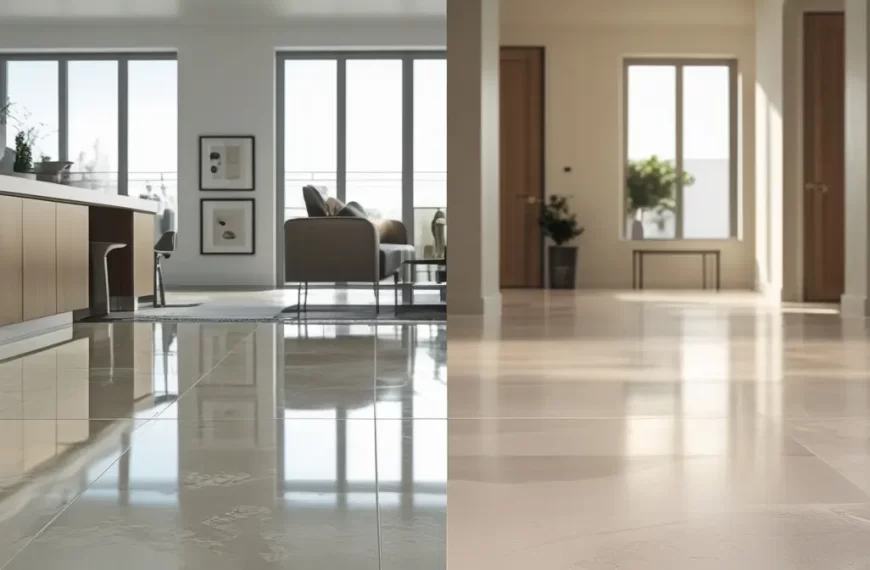 Porcelanato Polido vs Acetinado: Qual Escolher?