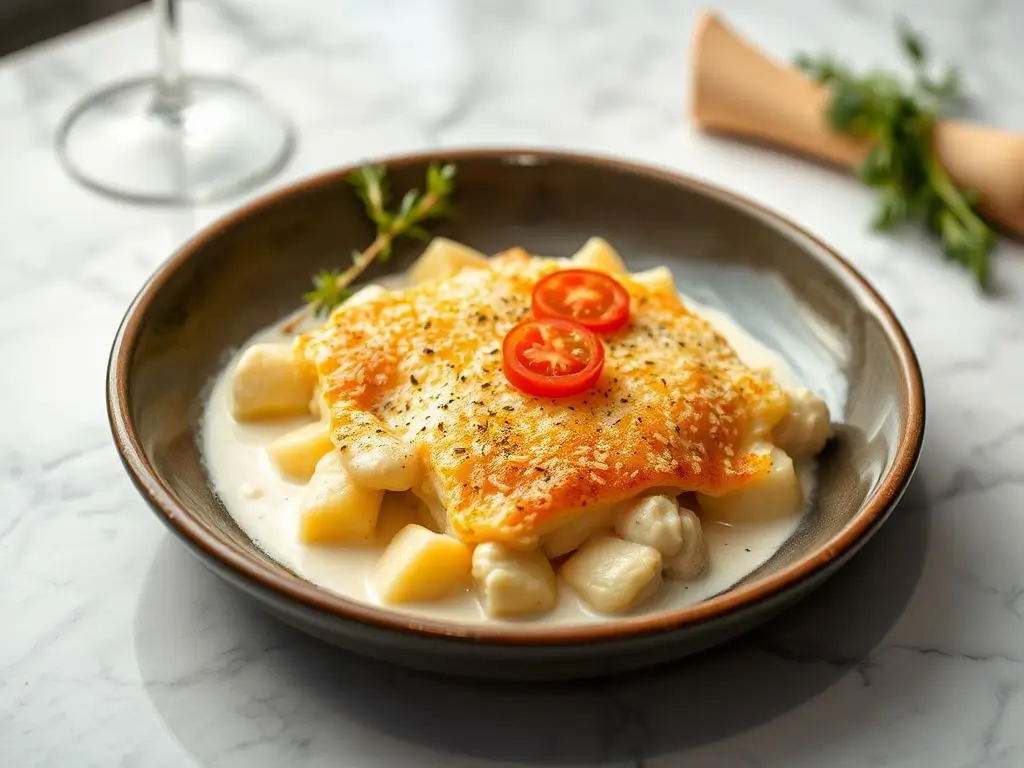 Gratin de Bacalhau: Receita Francesa Irresistível para a Páscoa