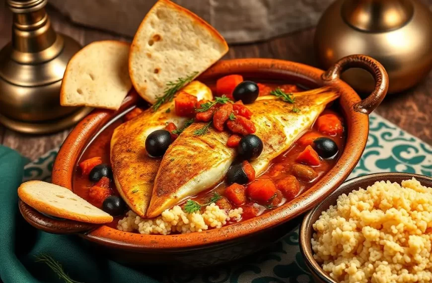 Receita de Tajine de Peixe para a Semana Santa
