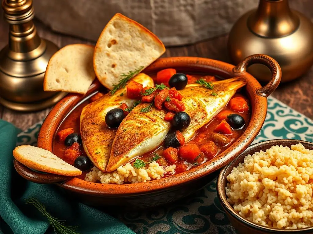 Receita de Tajine de Peixe para a Semana Santa