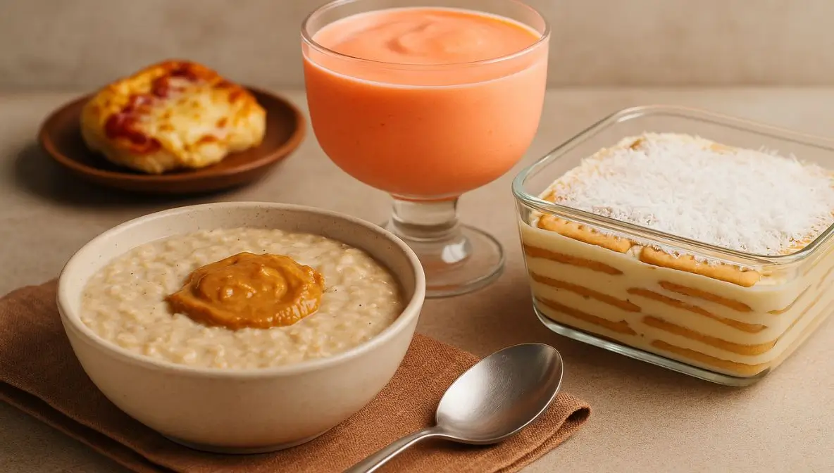 3 sobremesas rápidas com o que você tem em casa